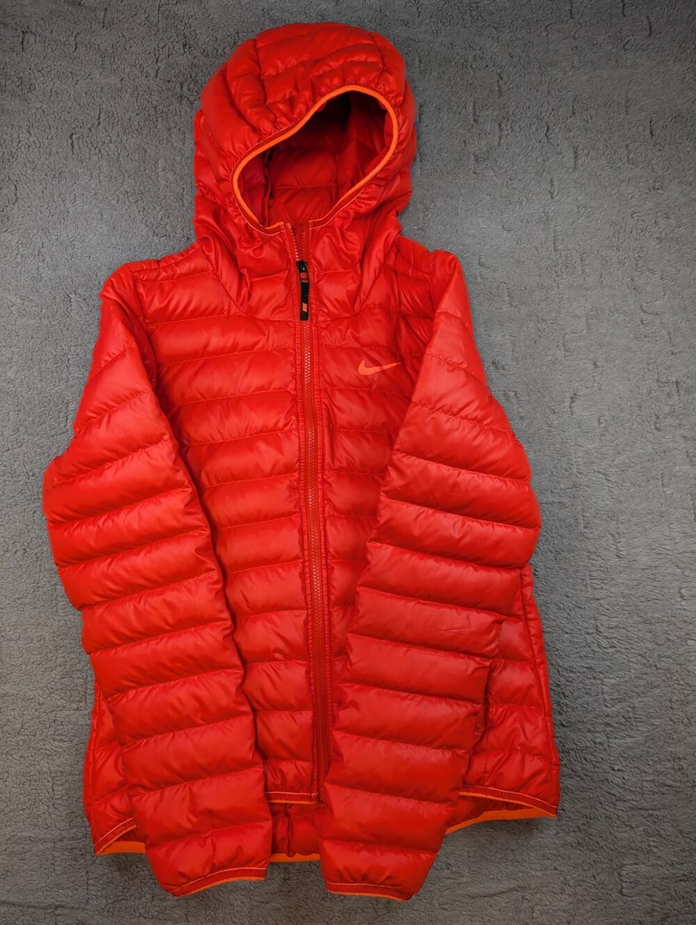 Women's Nike Lightweight Down Puffer Jacket, Red - Size Small